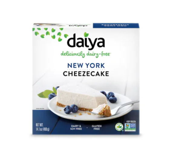 Daiya “New York Cheezecake”: 3.5/5 a surprisingly good imitation