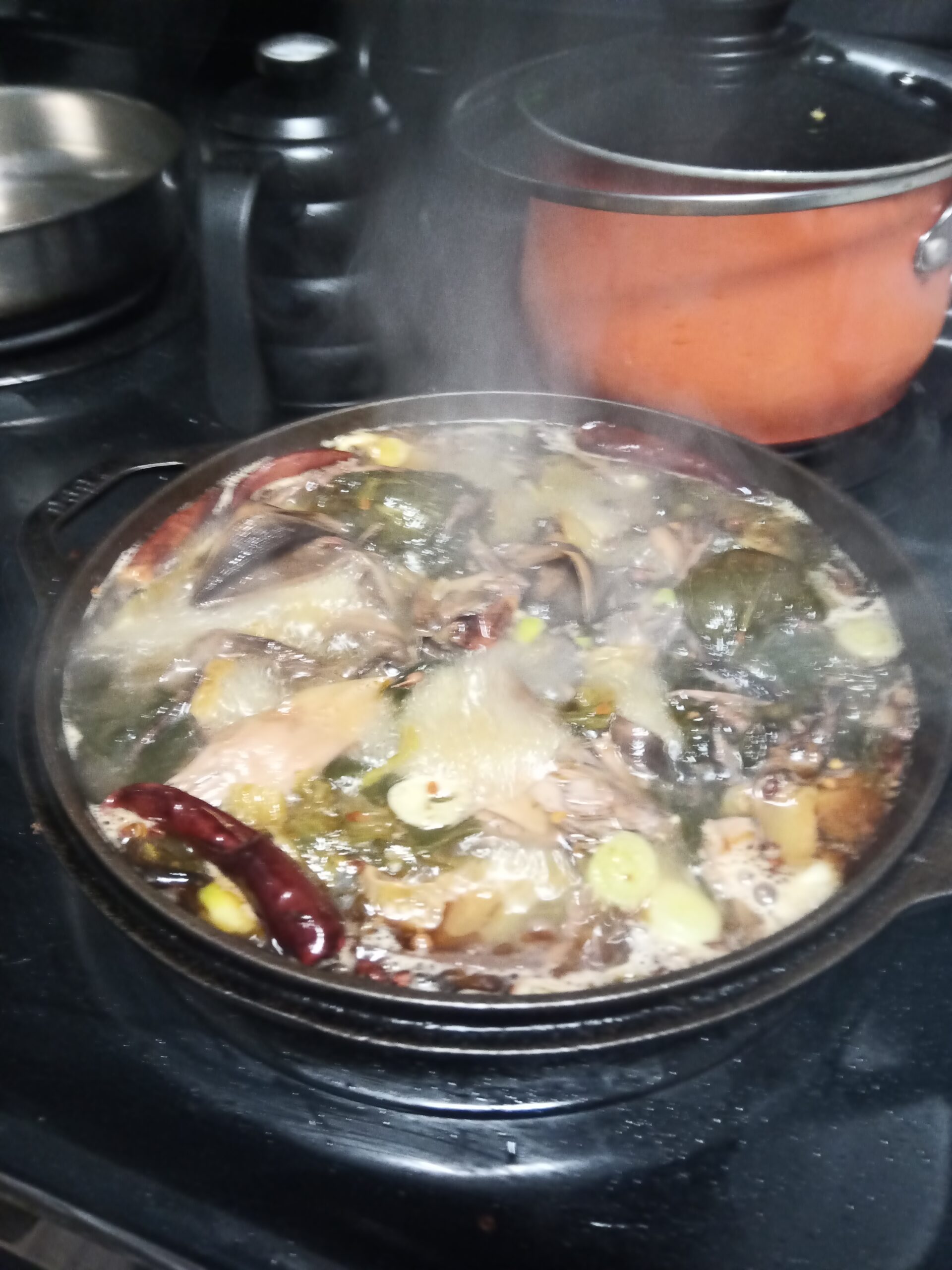 Vegan Sichuan Pickled Mustard “Fish” Stew (aka perfect pungency)