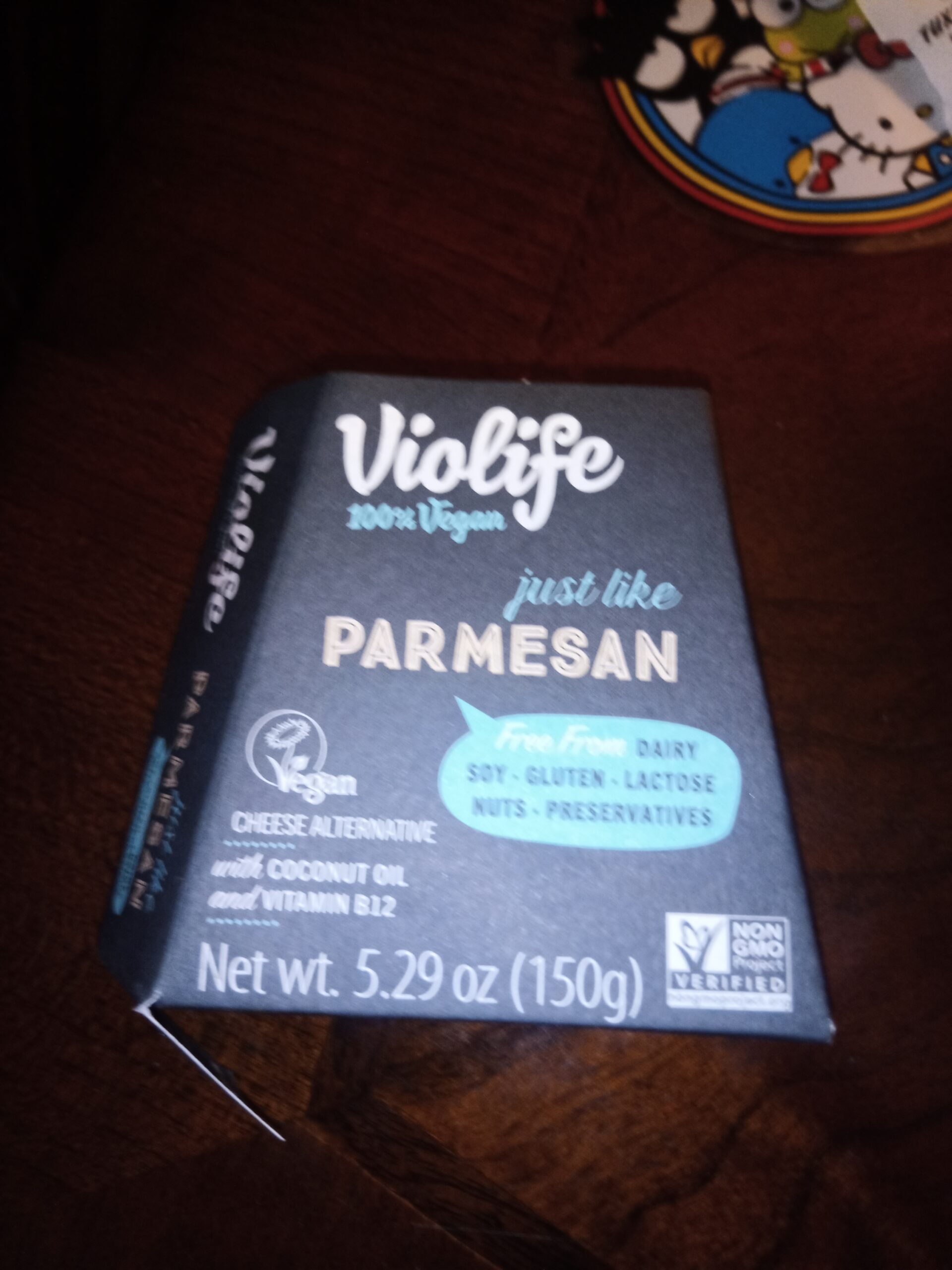 Violife “Just Like Parmesan Wedge”: 3.5/5 does the job